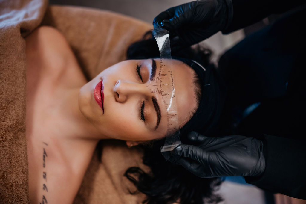 Henna brows, bergambacht